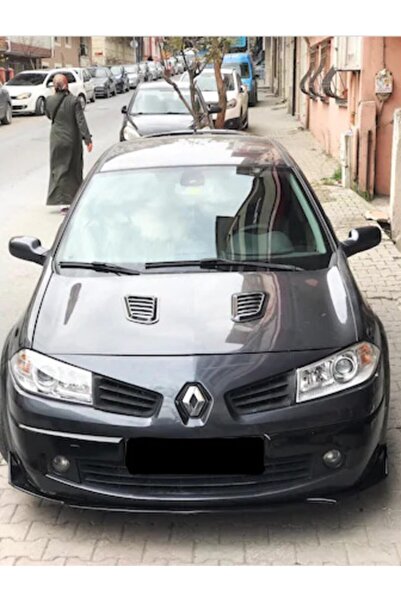 ŞüsCarOto Renault Megane 2 Uyumlu Piano Black Kaput Üstü Havalandırma Izgarası