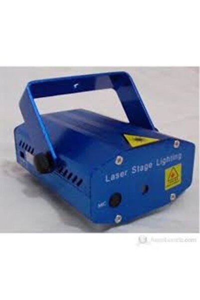 pazariz Mini Disko Sahne Lazeri Müziğe Sese Duyarlı Disco Lazer Işık Şovu