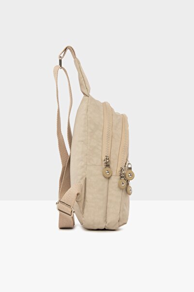 Bagmori Cream Women's Crossbody Parachute Bag M000004137