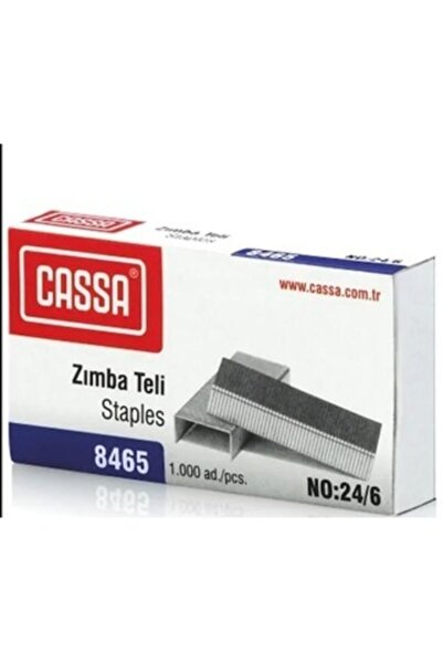 Cassa 8465 Zımba Teli No: 24/6 10lu Paket