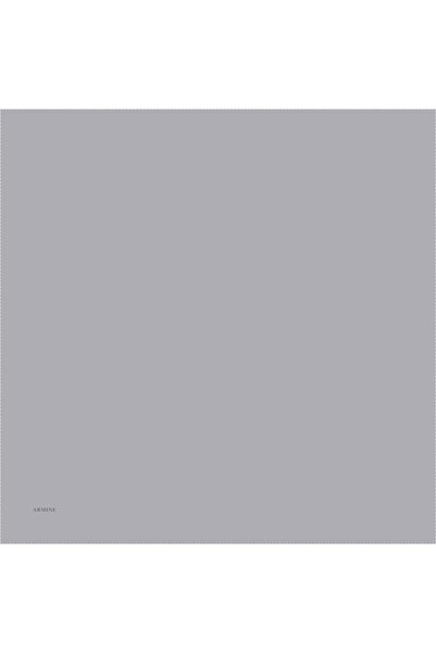 Armine وشاح نسائي رمادي عادي مصبوغ