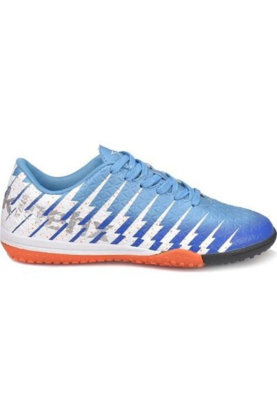 Kinetix CASTRO TURF Blue Saks NEON ORANGE Pantofi de câmp pentru bărbați Astroturf100313416