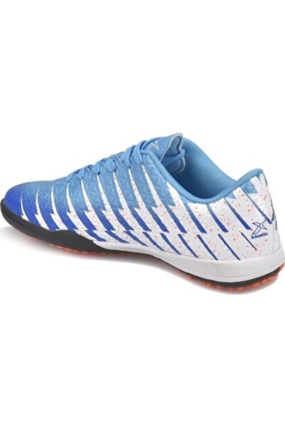 Kinetix CASTRO TURF Blue Saks NEON ORANGE Pantofi de câmp pentru bărbați Astroturf100313416