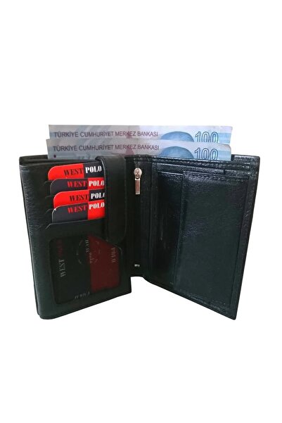 Westpolo Siyah Erkek Cüzdan Tr03s