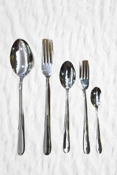 Smeraldo Eda Serisi 30 Parça Çatal Kaşık Seti