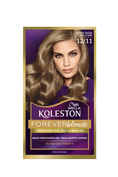 wella koleston Koleston 12/11 Kit Boya Yoğun Küllü Sarı