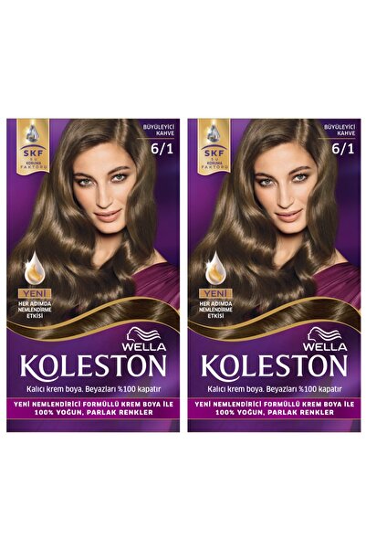 Wella Koleston Büyüleyici Kahve  Kit Boya 6/1 2li