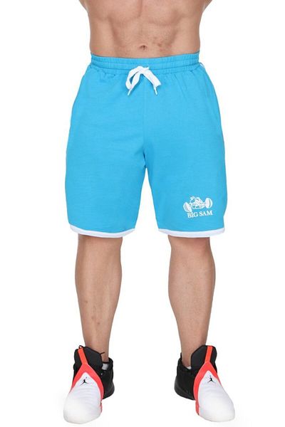 Big Sam Men's Blue Cotton Shorts 1386