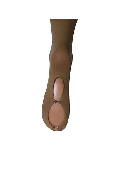 Pridance Snap-On Ice Skating Socks 70 Denier 3305n Nude