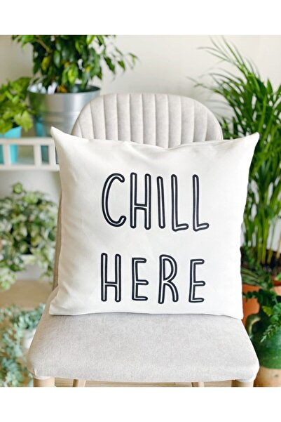 Bikutumutluluk Chill Here Gift Pillow Case - Throw Pillow Case