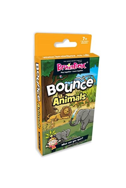 Green Board Games Brainbox Hopscotch Animals Bounce Animals
