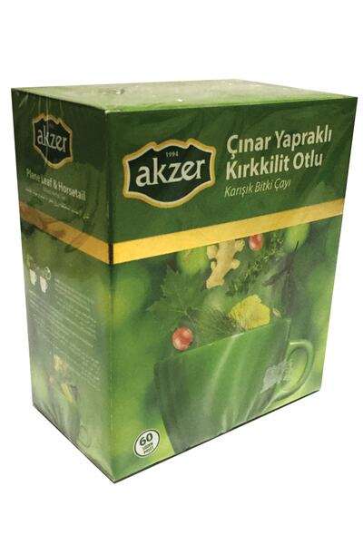 Gülübik Akzer Çınar Yapraklı Kırkkilit Otlu Karışık Bitki Süzen Poşet Çay 60x...