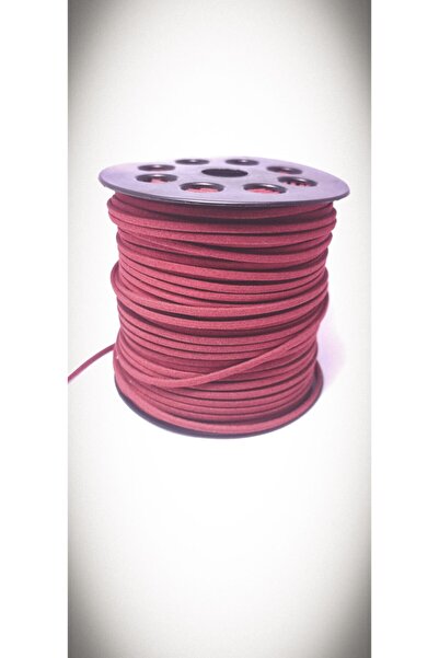 platin hediyelik 10-метров червен кадифен шнур за колие и гривна