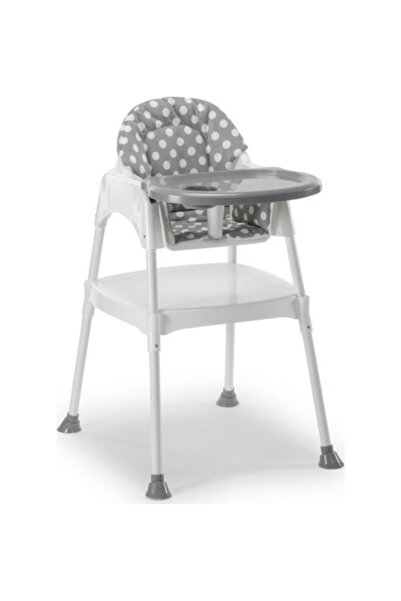 Moje Mama Sandalyesi Kılıflı Gri