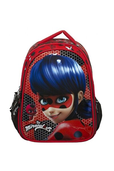 Miraculous حقيبة ظهر مدرسية ابتدائية مرخصة من Ladybug Be Mythiculous 2140