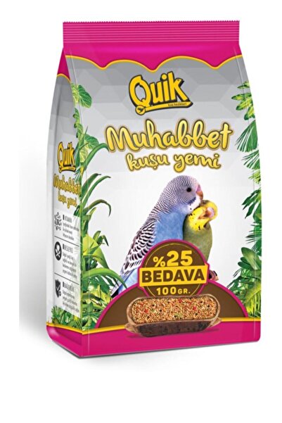 Quik Muhabbet Kuşu Yemi 500 Gr