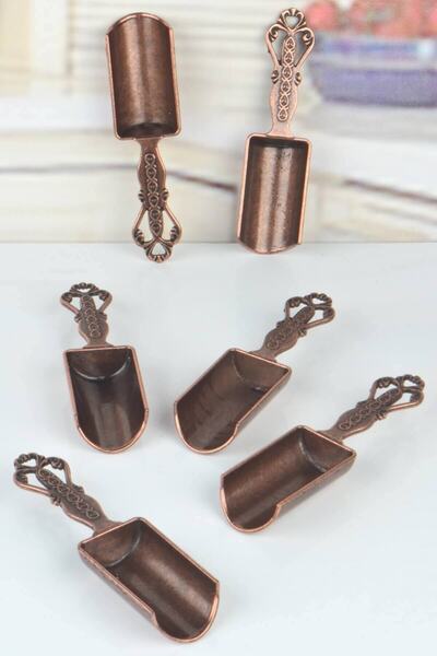 BİTERSE 6'lı Metal Baharat Kaşığı