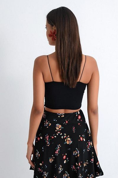 Cool & Sexy Bustier - Schwarz - Unifarben