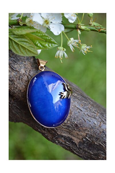 Stoneage قلادة من البلاط مصنوعة يدويًا