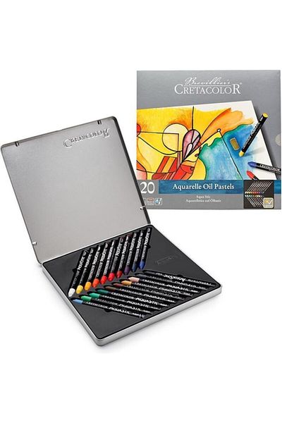 CretaColor 20 Li Aquerelle Oil Pastel Paint