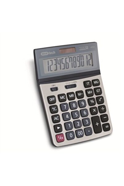 Mas Hesap Makinesi Ofis Tipi Çift Hafıza Büyük Boy 6902