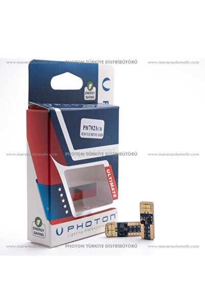 Photon T10 Led Oto Park Plaka Ampulü Beyaz Ph7021 W5w Sun572