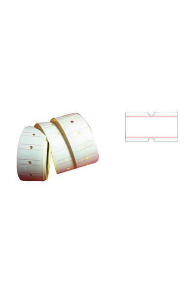 Tanex Ετικέτα τιμής Λευκό 12x21 mm Ρολό 800 τμχ