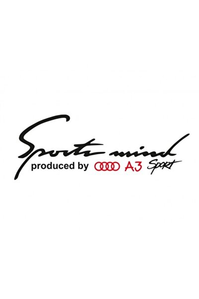 TSC Audi A3 Mind Sport Far Üstü Oto Sticker Kaput Yapıştırma