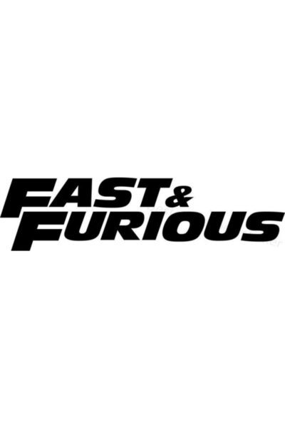 TSC Hızlı Ve Öfkeli Araba Sticker Yapıştırma 2 Adet