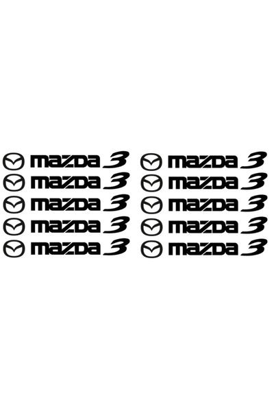 TSC Mazda 3 Kapı Kolu Sticker Yapıştırma 10 Adet