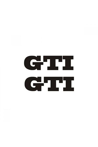 TSC Autocolant Gti Volkswagen Auto Pastă