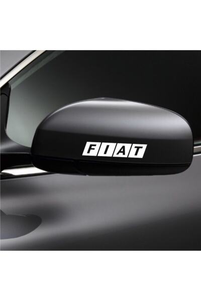 TSC فيات سيارة الجانب مرآة ملصق السيارة الترابط 2 قطعة