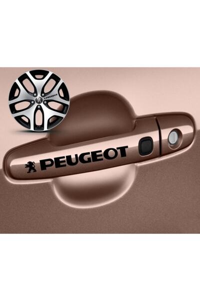 TSC Αυτοκόλλητο Pe Ugeot Door Handle Sport Επικόλληση 8 τεμαχίων