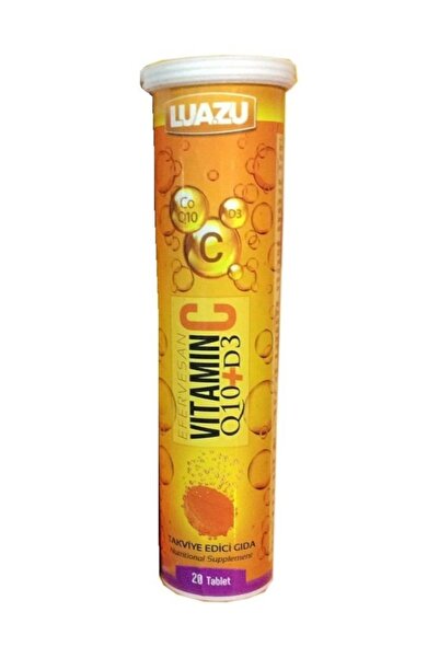 LUAZU VITAMIN C Q10+D3 EFV 20 TABLET