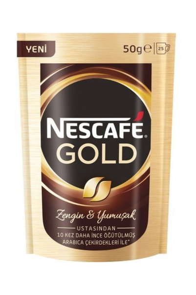Nescafe 50g Gold Soluble Coffee Ecopack