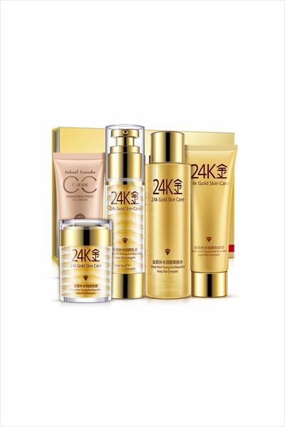 Bioaqua 24K Altın 5'li Anti-age Cilt Bakım Seti 5 parça