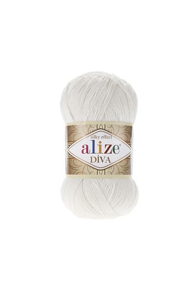 Alize Diva 450 Pearl Color Πλεκτό Σχοινί - 5 Τεμάχια