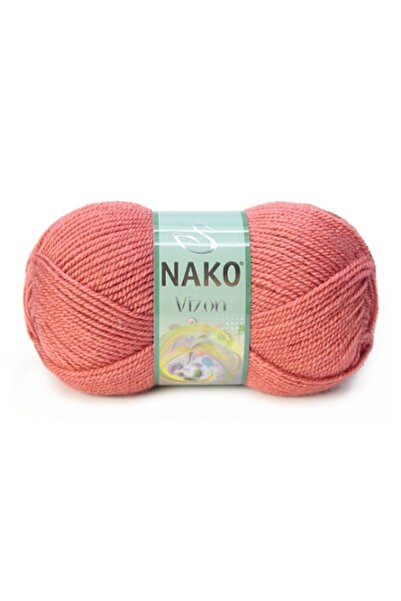 NAKO Vizon 2574 Gül Pembe | El Örgü Ipliği