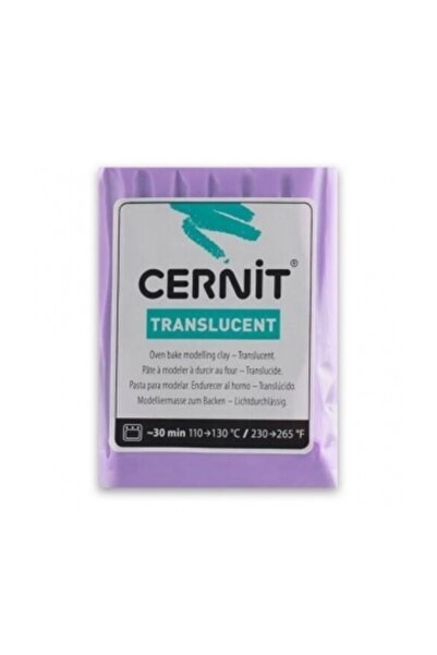 Cernit Translucent (Transparan) Polimer Kil 56g 900 Violet
