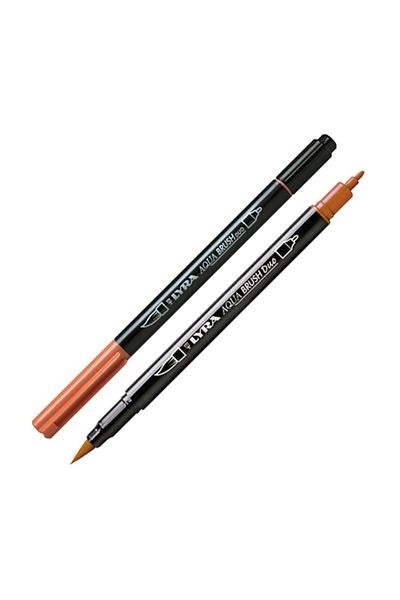LYRA Aqua Brush Duo Brush Pen - 87 Burnt Ocher