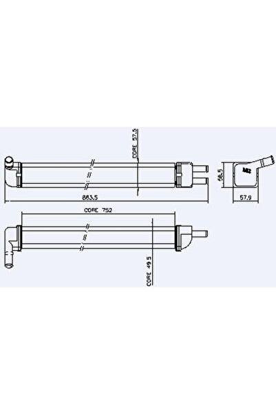 KALE R12 Toros Kalorifer Radyatörü 7702247466 - 7702252835 -