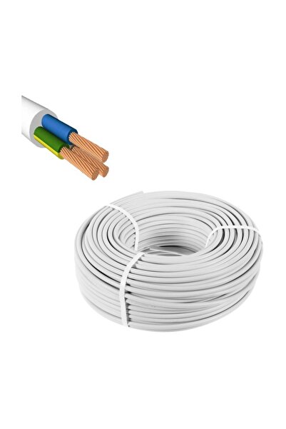 ÖZNUR 3x2,5 mm TTR Kablo 15MT. Beyaz