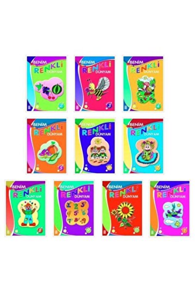 Ata Yayıncılık My colorful world fine painting set 10 books
