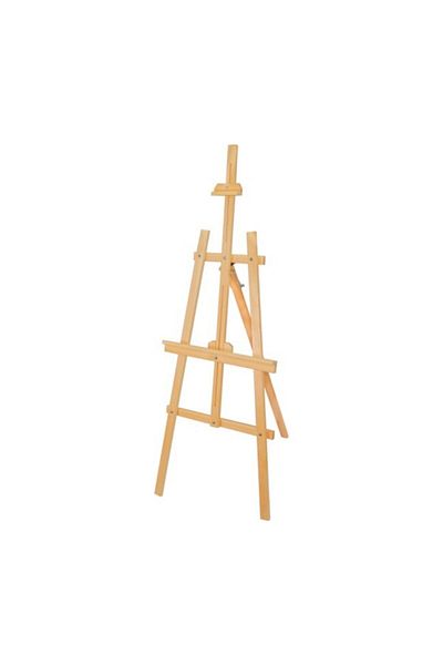 AKYAZI Sovale Wood 172 cm Wooden Painting Painter Stand Adjustable