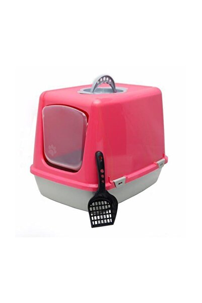 ÇINAR DİZAYN Kapalı Kedi Tuvaleti Küçük 50x40x35cm