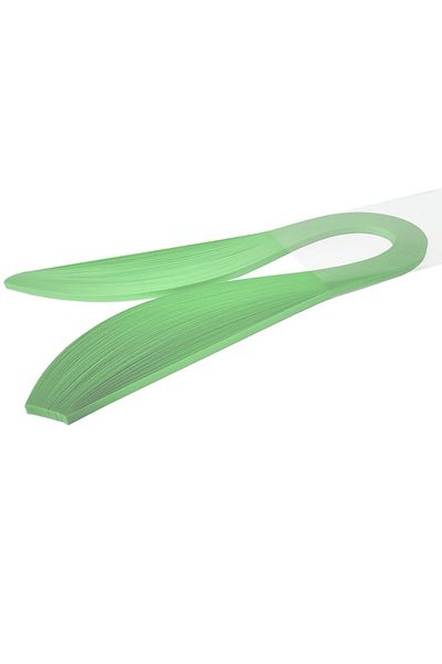 HAYAL Quilling Paper - Light Green Color 5mm x 50cm 100pcs