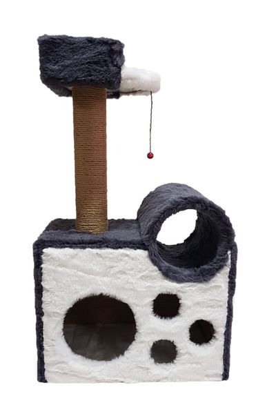 Cathause Cat House Cat Scratching Platform S11 Gray 90Cm