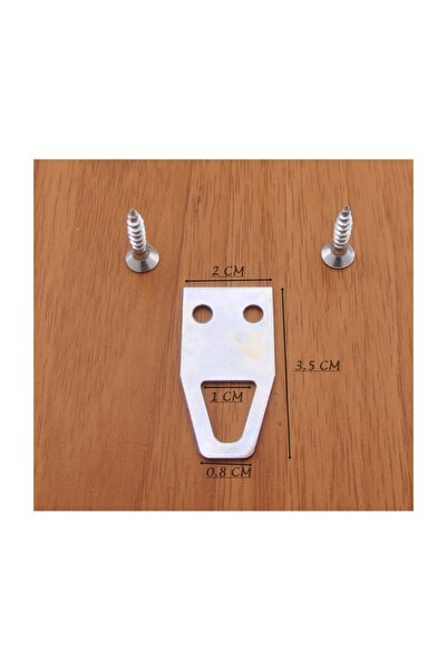 Azimkar Hırdavat Metal Mini Çerçeve Askısı 10 Adet