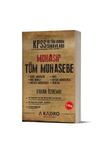 A Kadro Yayınları A Kadro Kpss A Grubu Muhasip Tüm Muhasebe Konu Anlatımlı 5....