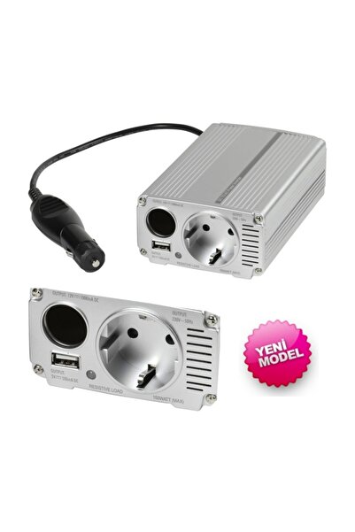 Vivanco 32374 Araç Içi Dc Ac Akım Korumalı Power Inverter Çevirici